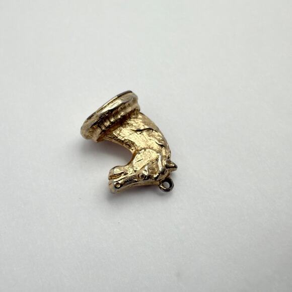 Vintage Mid-Century Knight Chess Piece Charm Renaissance Revival Style - Picture 5 of 6